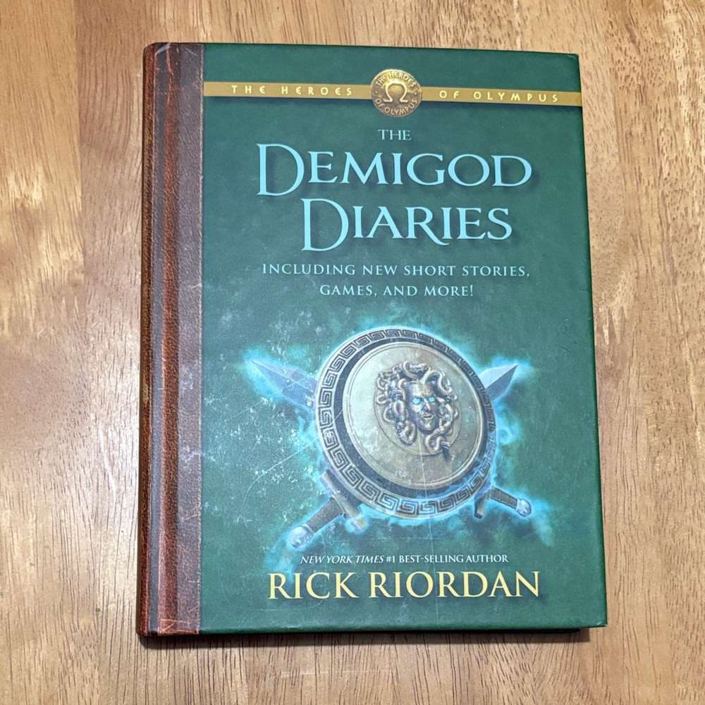 The Demigod Diaries Hardcover Book
